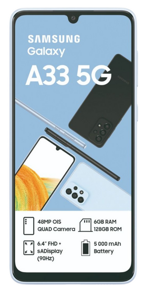 You are currently viewing MTN Mega Talk S or Mega Gigs S @ R419 – Samsung A33 5G